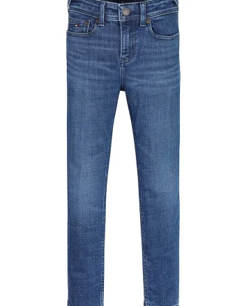 Blugi slim fit, Albastru