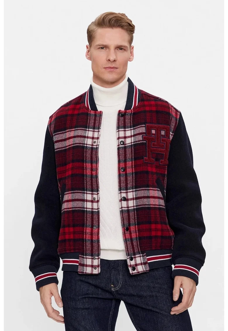Geaca  bomber Varsity MW0MW34023, Rosu