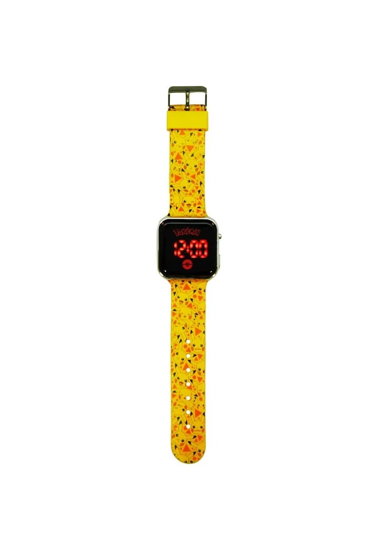 Ceas de mana copii led, Pockemon Pikachu, Galben