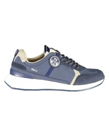 Pantofi sport,  9215432, Logo, Albastru, Albastru inchis