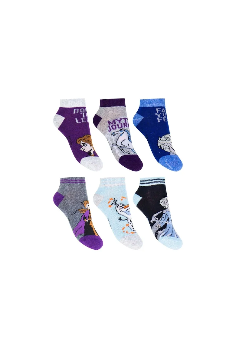 Set 6 sosete fete  6457, Multicolor