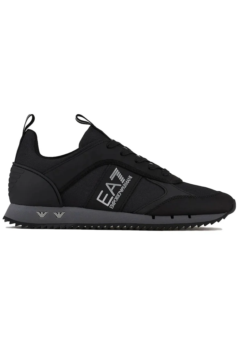 Pantofi sport  EA7 Black & White Laces 18189, Negru