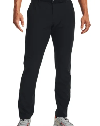 Pantaloni impermeabili cu croiala conica Drive, Negru