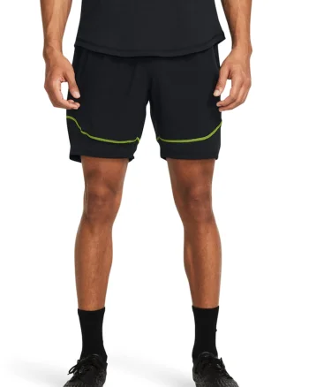 Pantaloni scurti pentru fotbal Challenger Pro, Negru
