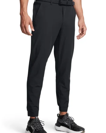 Pantaloni jogger pentru golf, Negru