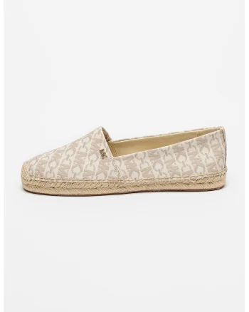 Espadrile cu model logo Kendrick, Bej/Crem