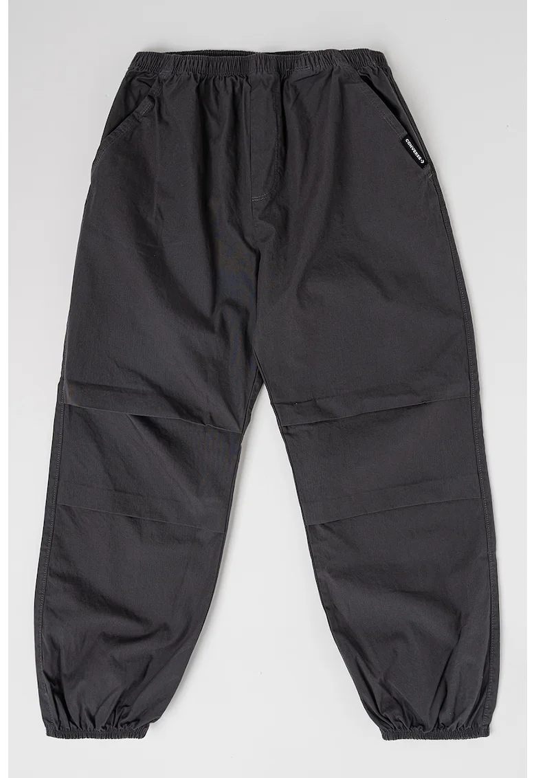 Pantaloni lejeri cu buzunare laterale, Gri carbune