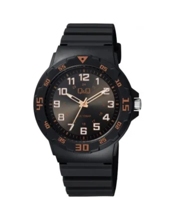 Ceas barbatesc,  VR18J014Y, Cauciu/Plastic, Quartz, 42 mm, 10 atm, Negru