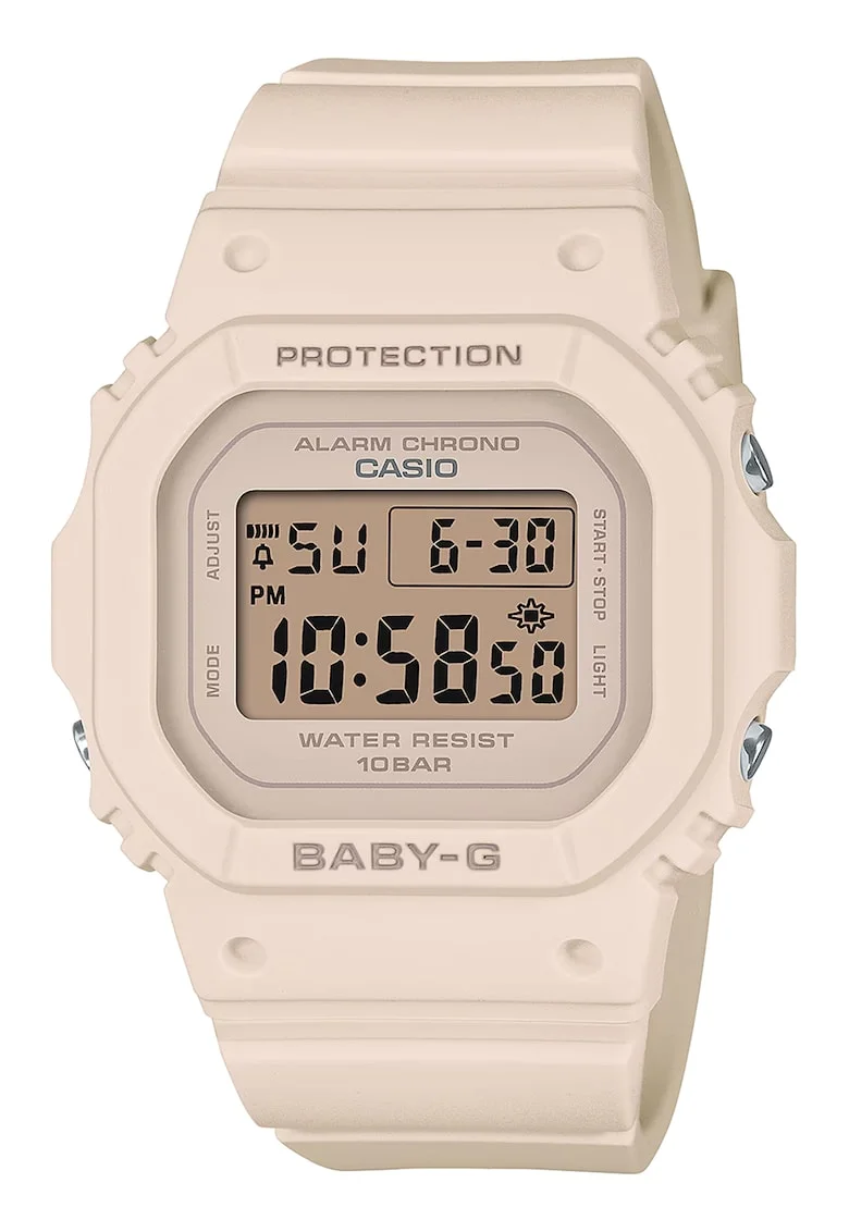 Ceas cronograf Baby G, Bej