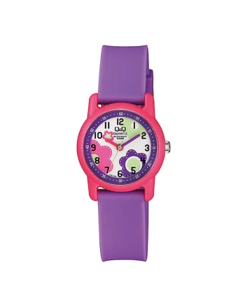 Ceas cu imprimeu pe cadran, Violet ametist