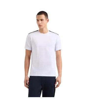 Tricou  EA7 Train Gold 40736, Alb