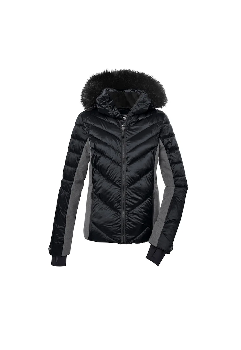Jacheta KSW 104 Wmn Ski Jckt, Negru