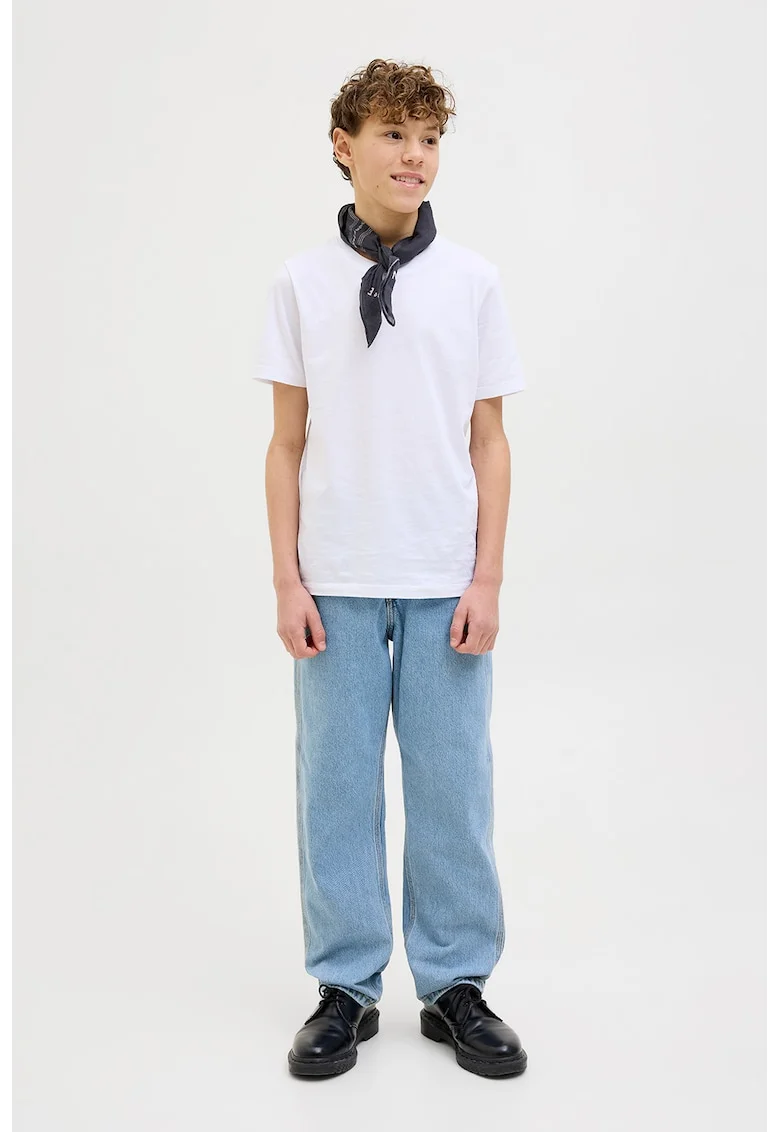 Blugi relaxed fit, Albastru deschis