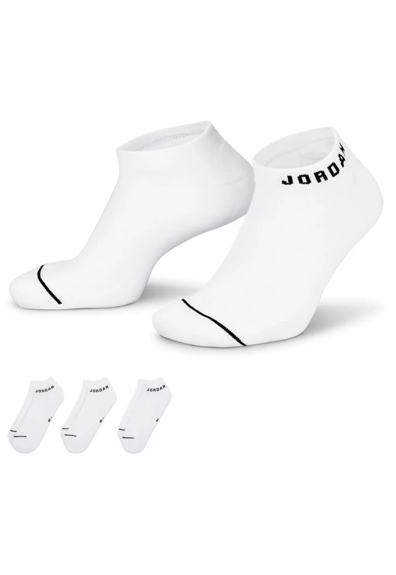 Ciorapi  Everiday Cushioned No-Show 3-Pack 20713, Alb