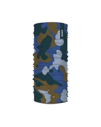 Bandana multifunctionala,  Camo, Albastru, unisex