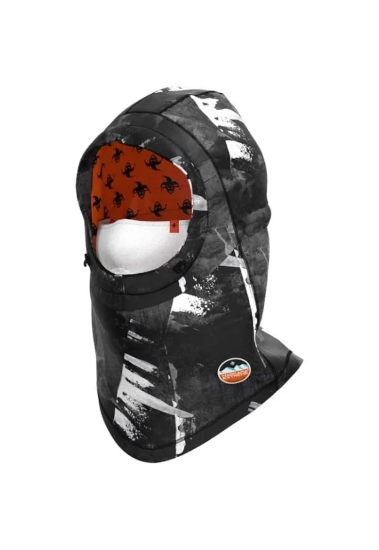 Arctic Balaclava Print, Negru