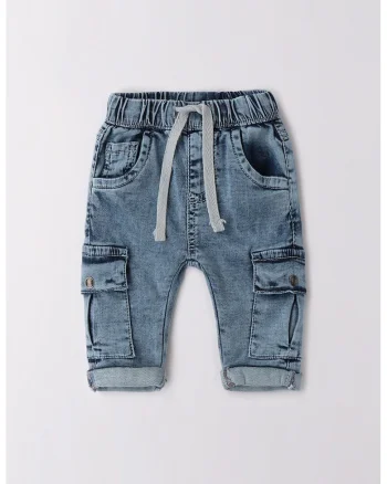 Blugi regular-fit, Albastru pastel