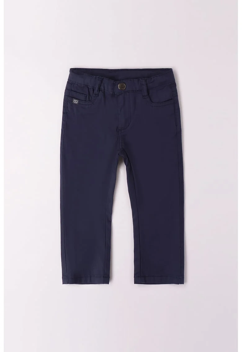 Pantaloni din bumbac cu buzunare, Albastru ultramarin