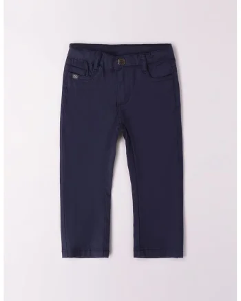 Pantaloni din bumbac cu buzunare, Albastru ultramarin