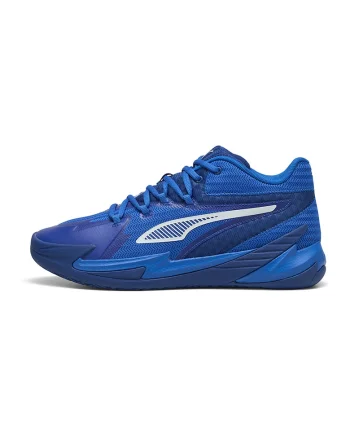 Pantofi cu detalii contrastante, pentru baschet The Dagger, Albastru inchis/Albastru royal/Alb optic