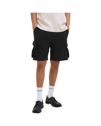 Short JACK &JONES Gordon Loui Cargo Mid 40965, Negru