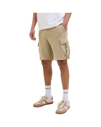 Short JACK &JONES Gordon Loui Cargo Mid 40970, Bej