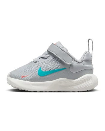 Revolution 7 Pantofi cu velcro, pentru alergare, Gri deschis/Verde persan