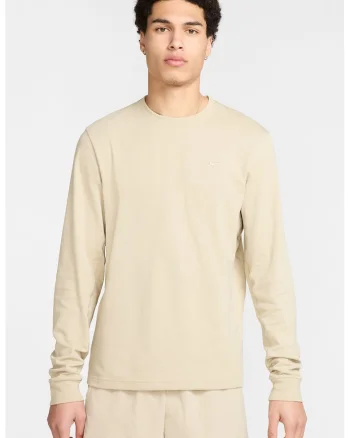 Bluza de trening cu logo brodat pentru antrenament, Bej deschis