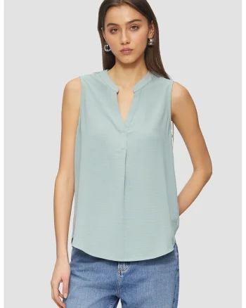 Top-tunica uni, Verde menta