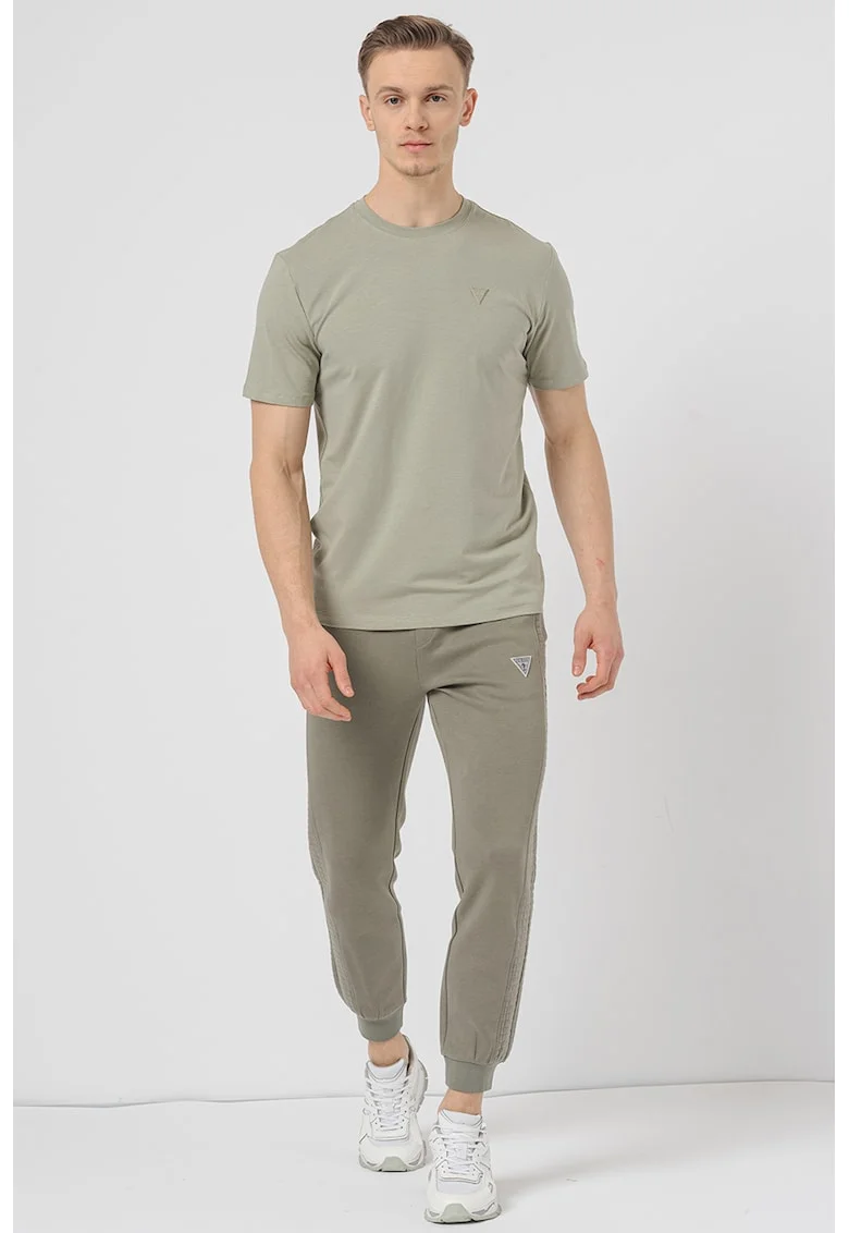Tricou din amestec de modal, pentru fitness, Verde pal