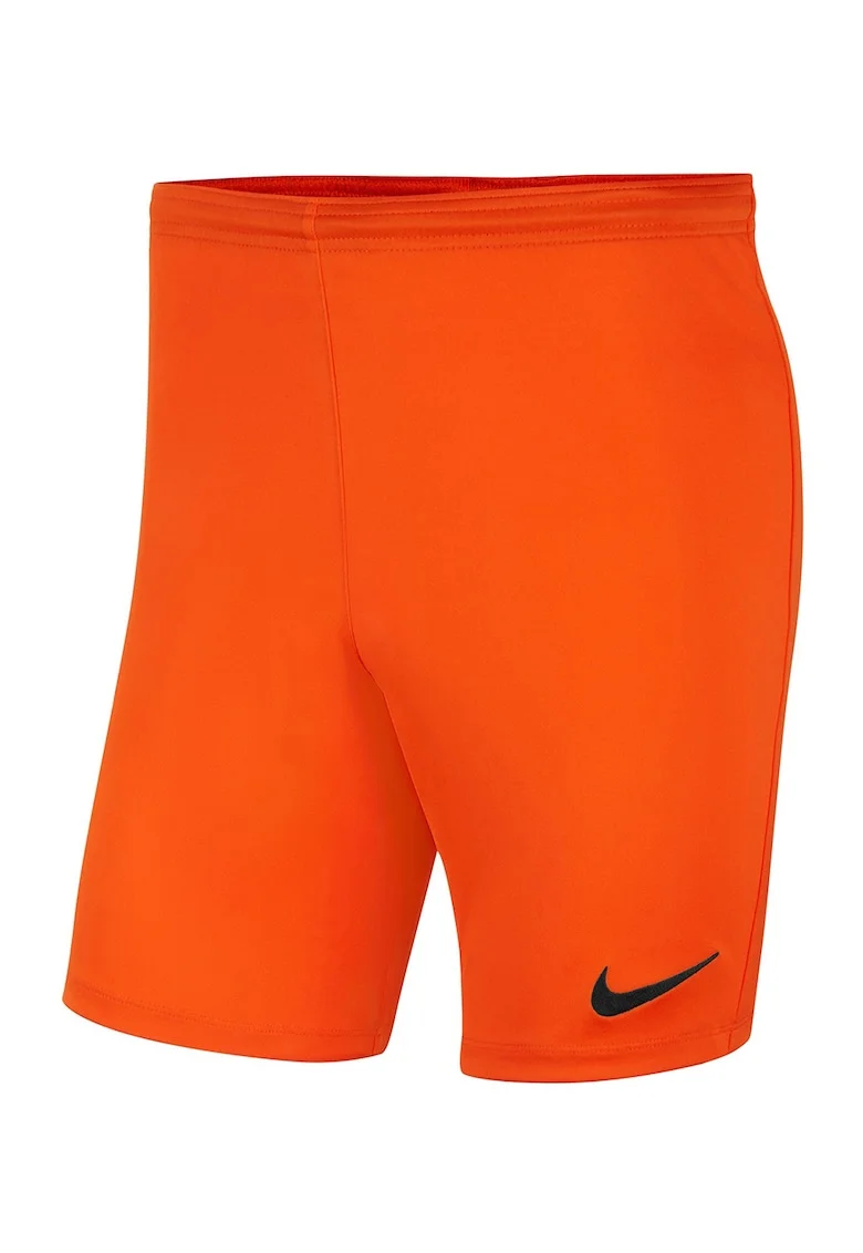 Pantaloni scurti cu tehnologie Dri-FIT pentru fotbal Park III, Portocaliu mandarina