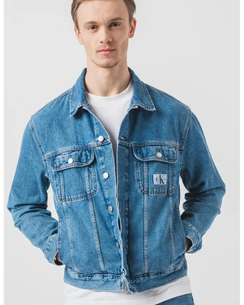 JAcheta denim 90's, Albastru