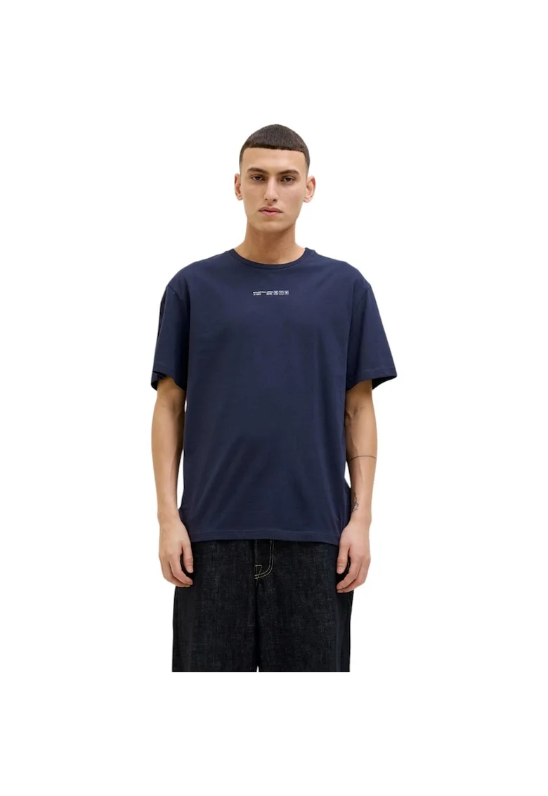 Tricou JACK &JONES Jayce 41599, Albastru inchis