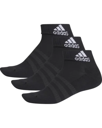Set 3 perechi sosete  Cushioned Ankle, negru, Negru