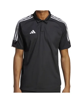Tricou  Tiro 23 League Polo pentru barbati, alb, Negru
