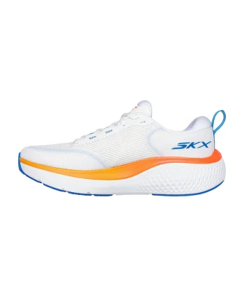 Pantofi pentru alergare Go Run Supersonic Max, Alb/Portocaliu