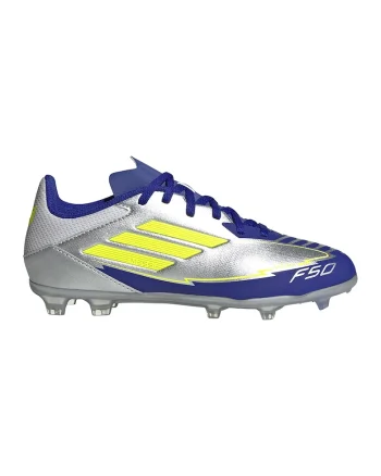 Pantofi pentru fotbal F50 League Messi, Albastru/Argintiu