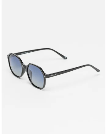 Ochelari de soare patrati cu lentile in degrade Steven, Negru