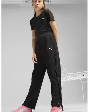 Pantaloni de trening relaxed-fit cu logo, Negru