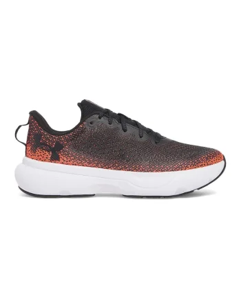 Pantofi Infinite din tricot, pentru alergare, Portocaliu/Negru stins