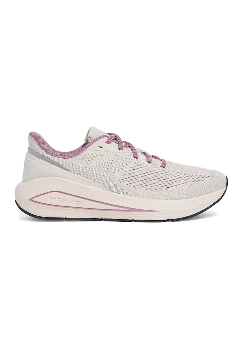 Sonic 7, Pantofi din material textil pentru alergare, Alb murdar/Roz prafuit