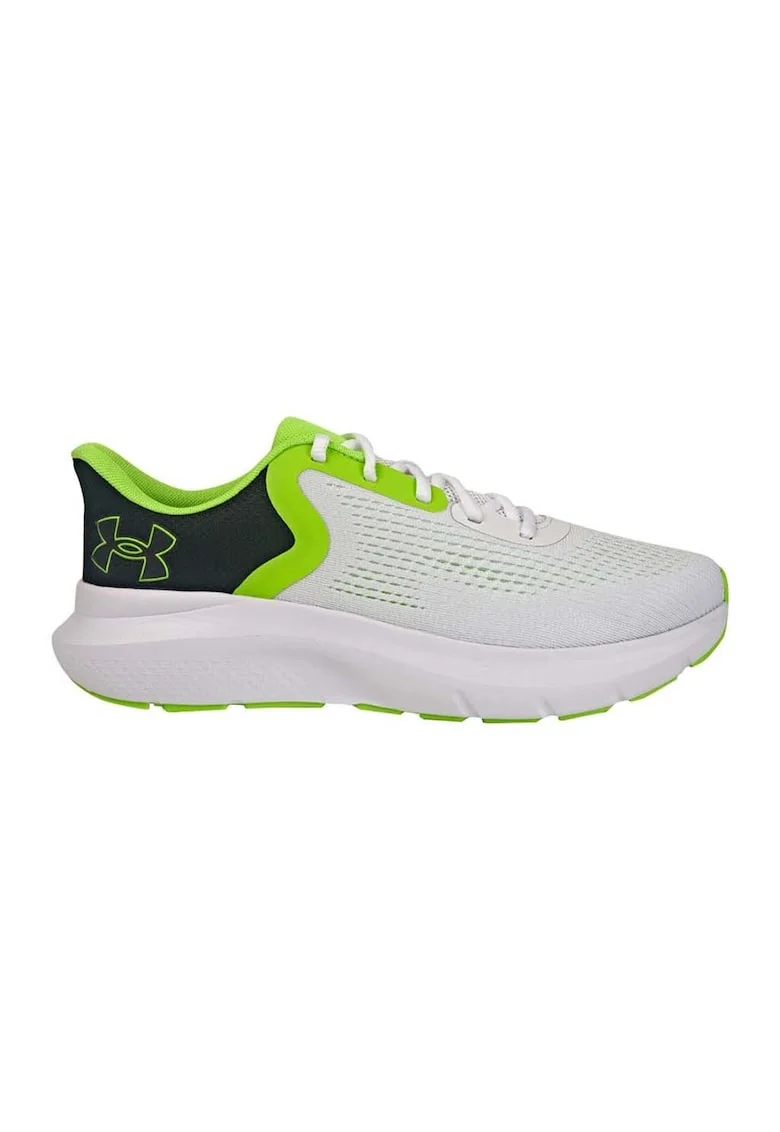 Pantofi Charged Rogue 5 cu garnituri sintetice, pentru alergare, Alb murdar/Verde lime