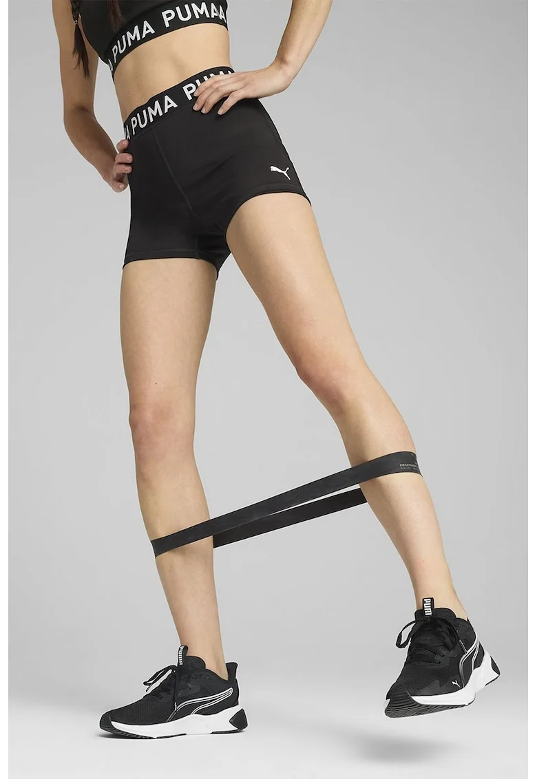 Pantaloni scurti pentru fitness STRONG, Negru