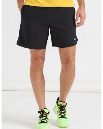 Pantaloni scurti pentru alergare Challenger, Negru