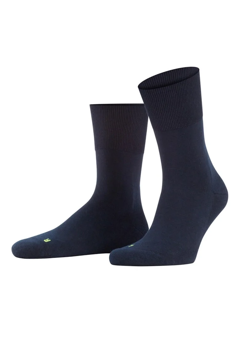 Sosete unisex scurte cu talpa din plus Run, Albastru ultramarin