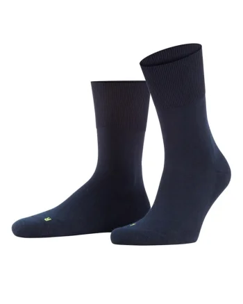Sosete unisex scurte cu talpa din plus Run, Albastru ultramarin
