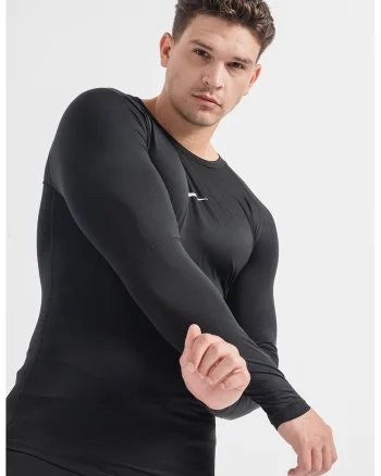 Bluza slim fit cu tehnologie Dri-FIT pentru fotbal, Negru