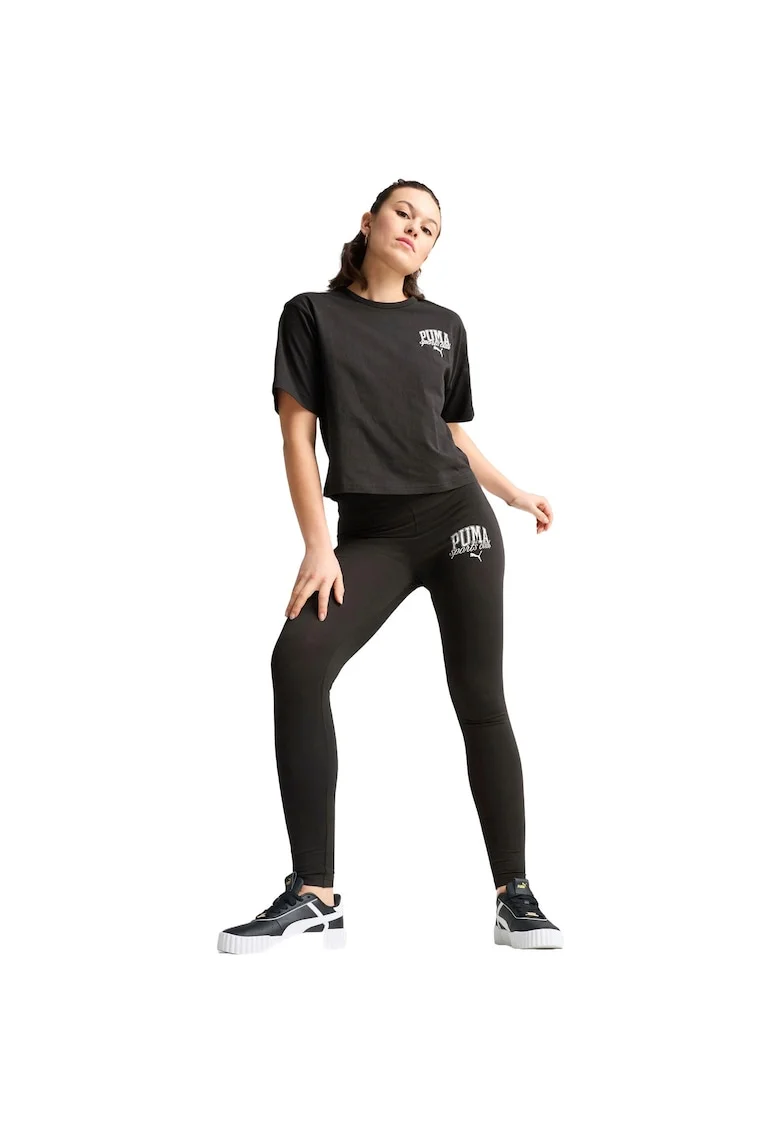 Colanti femei  Class High-waist Leggings, Negru