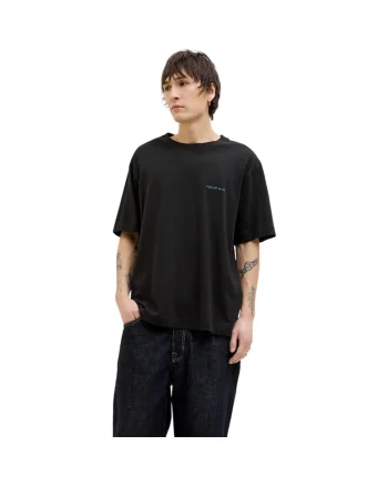 Tricou JACK &JONES Marrakesh Sketch 42007, Negru