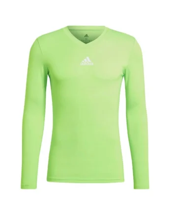 Bluza fotbal pentru barbati,  Poliester, Verde/Alb